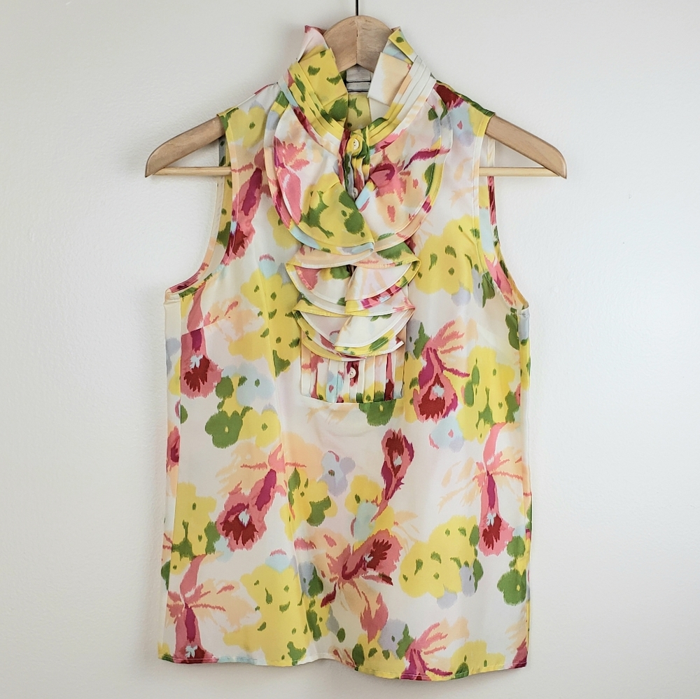 J. Crew Silk Sleeveless Blouse